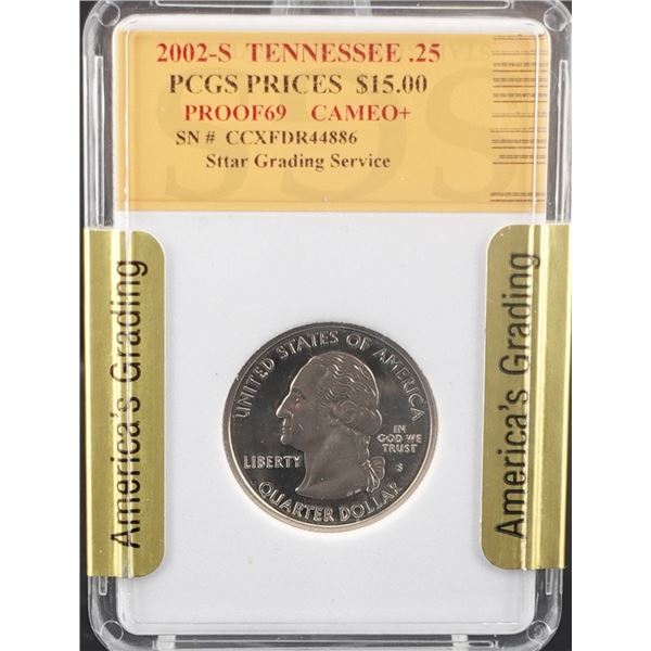 2002-S Tennessee State Quarter