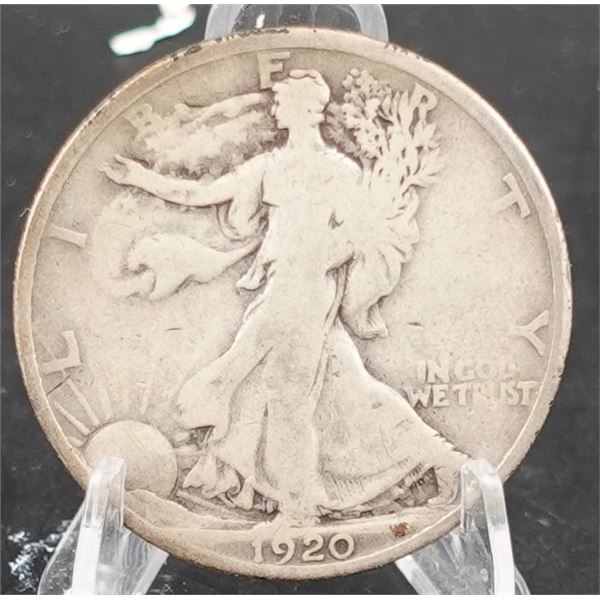 1920-S Walking Liberty Half Dollar