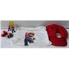 Image 1 : MARIO BROS. HAT, T-SHIRT, & TOYS