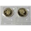 Image 1 : 2 TRUMP PRESIDENTIAL COINS IN CASES TOGETHER