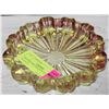 Image 1 : VINTAGE DECORATIVE GLASS ASHTRAY