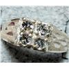 Image 1 : BZ2096-87J SILVER CZ RING