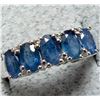Image 1 : BZ2096-71J SILVER BLUE SAPPHIRE 2.5CT RING