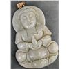 Image 1 : BZ2096-64J 14K JADENITE PENDANT