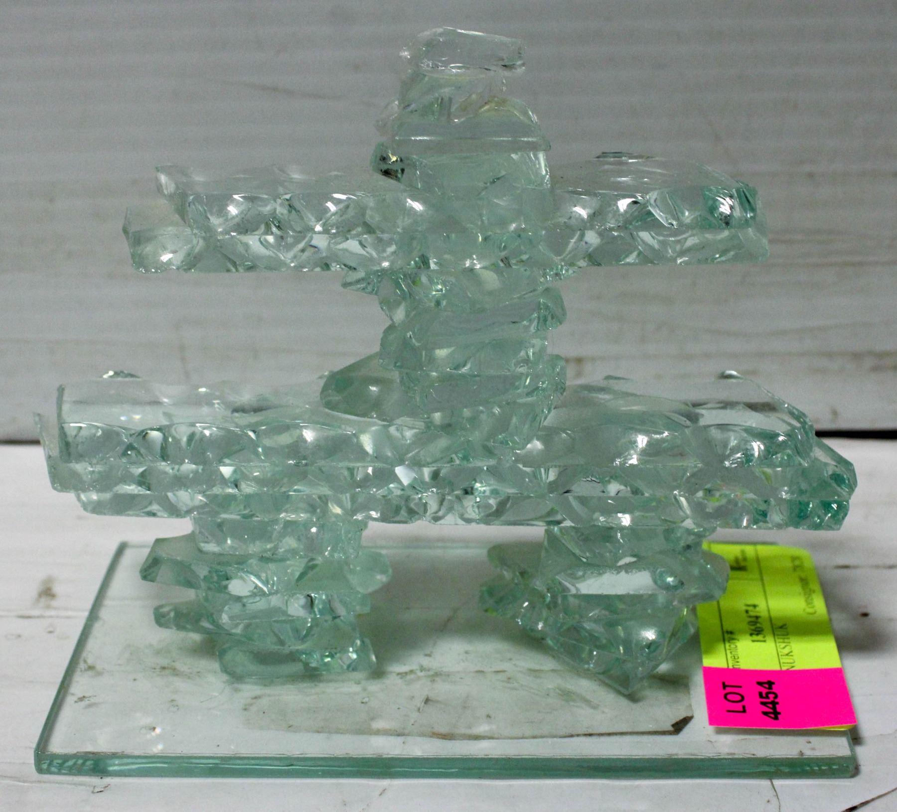 Glass Inukshuk GLASS INUKSHUK
