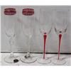 Image 1 : 2 SETS OF WINE GLASSES