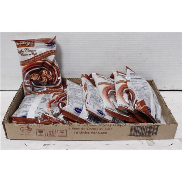 EIGHT BAGS SWIRLY’S COFFEE, CREAM CANDY
