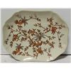 Image 1 : LARGE GOLD BROWN SERVING TURKEY PLATTER