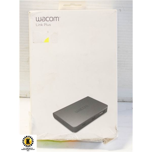 WACOM LINK PLUS (BOX DAMAGED IN SHIPPING)