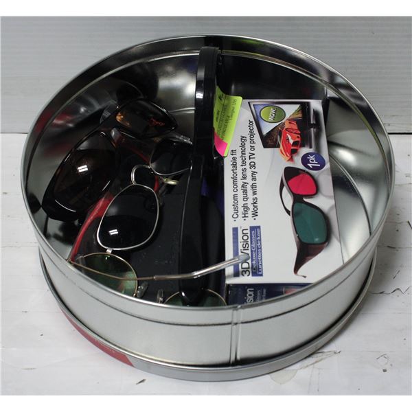 3D VISION DELUXE GLASSES, MAGNIFYING GLASS &