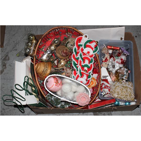 BOX OF ASSSORTED CHRISTMAS