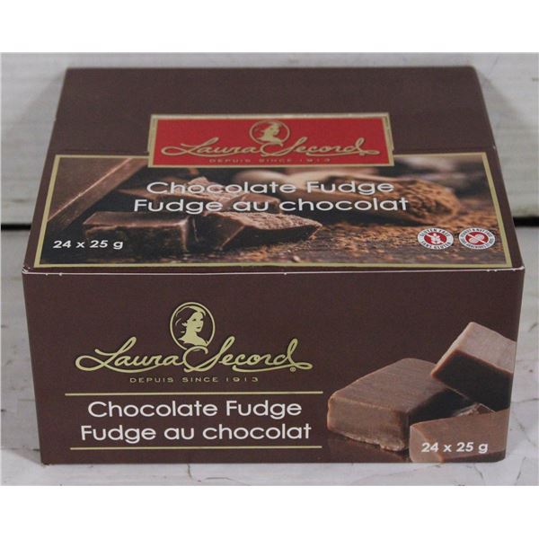 ONE BOX OF LAURA SECORD CHOCOLATE FUDGE
