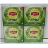 Image 1 : 4 BOXES LIPTON GREEN TEA