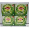 Image 1 : LIPTON GREEN TEA 4 BOXES, BB DATE, MARCH 2025