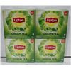 Image 1 : FOUR BOXES LIPTON, GREEN TEA