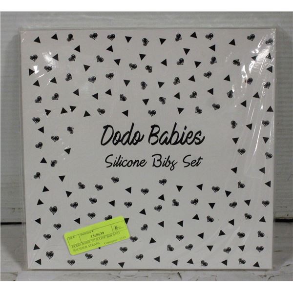DODO BABY SILICONE BIB AND PACIFIER STRAPS