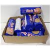 Image 1 : NINE PACKAGES OF BURTONS RICH TEA BISCUITS