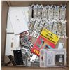 Image 1 : BOX OF ELECTRICAL CONTAINS OUTLETS & SWITCHES