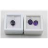Image 1 : #90-NATURAL AMETHYST 3.40 CT SAPPHIRE 2.90 CT &