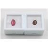 Image 1 : #179-HEATED RUBY 3.00CT & OPAL 0.92CT