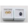 Image 1 : #78-BLUE SAPPHIRE 3.20 CT & CITRINE 2.65 CT