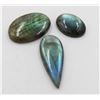 Image 1 : #14-NATURAL  LABRADORITE GEMSTONES  130.80CT
