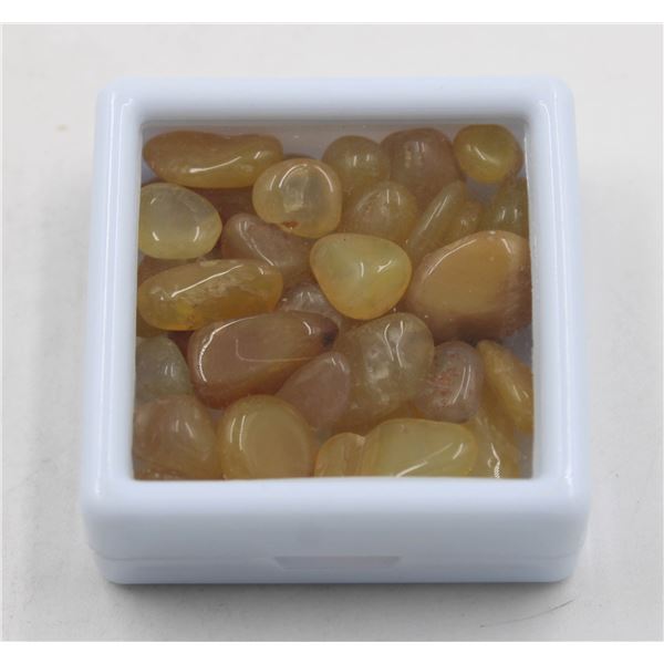 #146-NATURAL YELLOW AGATE ROUGH  97.65CT