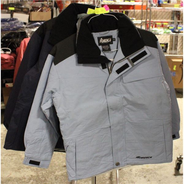 2 XS NORDICA WINTER JACKETS -NEW