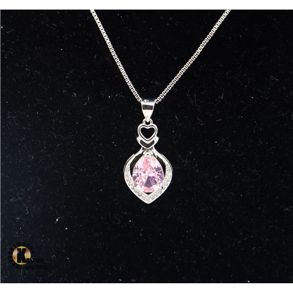 #2014-8 X 10.5 MM PEAR SHAPED PINK