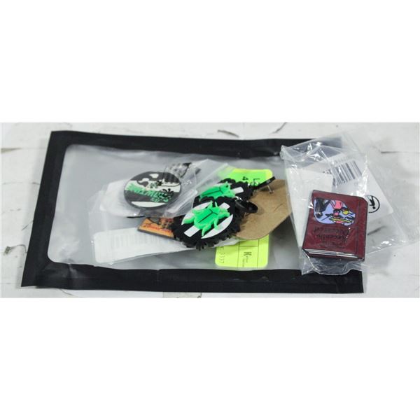 LAPEL PINS & EARRINGS