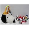 Image 1 : PEANUTS SNOOPY STUFFED BUCKET WITH HANDLE