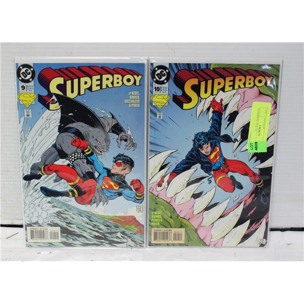 SUPERBOY #9 & 10,