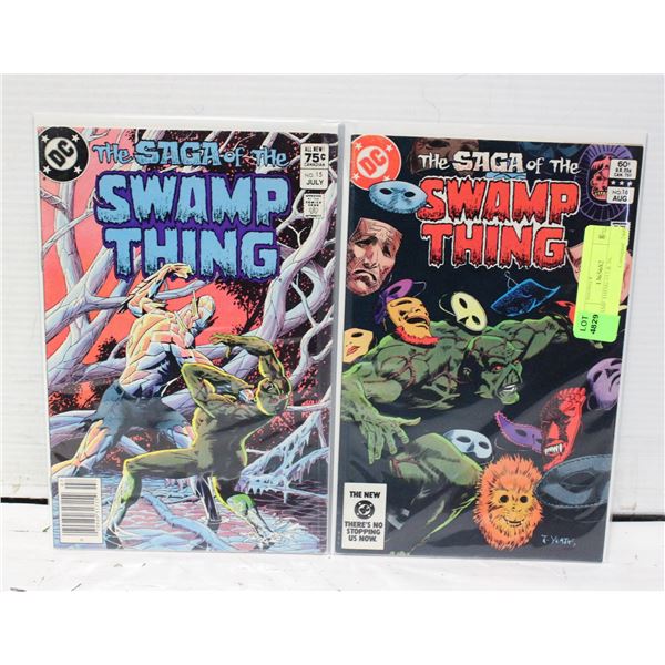 SWAMP THING #15 & 16,