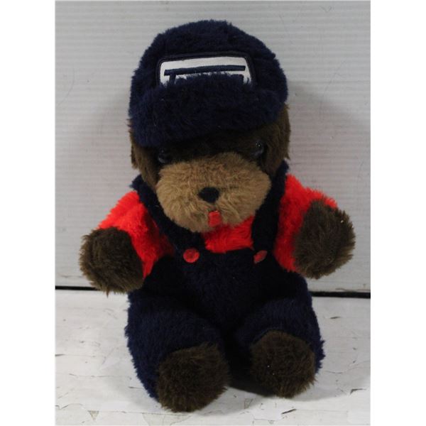 1970S TURBO GAS STATION TEDDY BEAR PLUSH