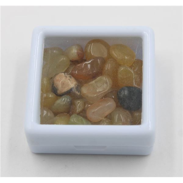 #144-NATURAL YELLOW AGATE ROUGH 96.85 CT