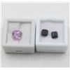 Image 1 : #112- AMETHYST 3.65CT  & YELLOW SAPPHIRE 3.30CT
