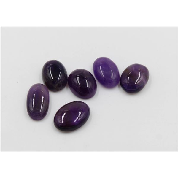 #20-NATURAL PURPLE AMETHYST GEMSTONES  59.10 CT