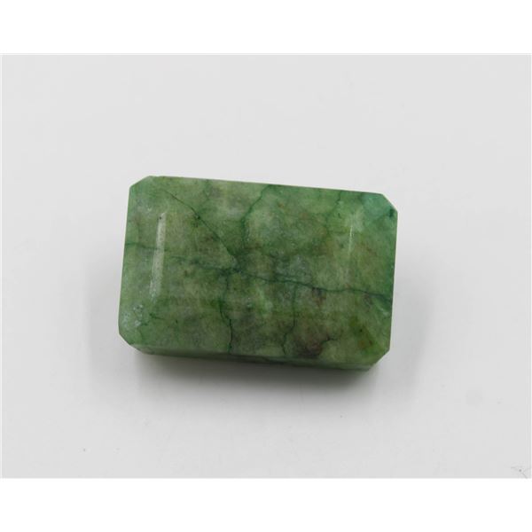 #48-GREEN EMERALD  GEMSTONES 157.40 CT