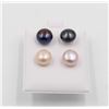 Image 1 : #68-NATURAL AKUYA PEARL EARRINGS 2 PCS