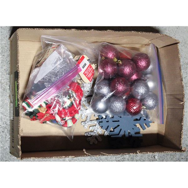 CHRISTMAS TREE DECORATIONS