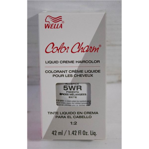 BRAND NEW 42ML COLOR CHARM LIQUID CREME HAIRCOLOR