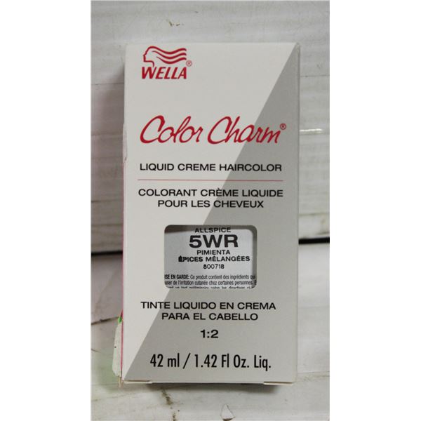 BRAND NEW 42ML COLOR CHARM LIQUID CREME HAIRCOLOR