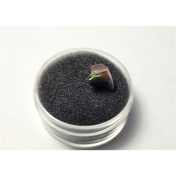 20) NATURAL 2 CT POLISHED BLACK OPAL.