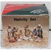 Image 1 : VINTAGE NATIVITY SET IN BOX