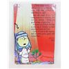 Image 1 : NEW PEANUTS CHRISTMAS THEME METAL SIGN