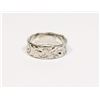 Image 1 : NEW SILVER TONE SIZE 7 PAISLEY DESIGN RING