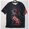 Image 1 : NEW HAIDA ART THEME MENS SIZE LARGE T-SHIRT