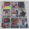 Image 1 : LOT OF 9 STEVE YZERMAN NHL CARDS