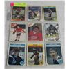 Image 1 : 9 VINTAGE OPC HOCKEY CARDS