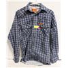 Image 1 : WRANGLER FLAME RESISTANT ARC RATING MENS S SNAP